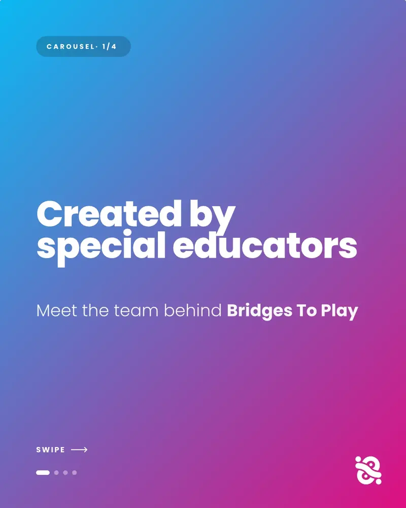 Carrusel ilustrado: «Created by special educators»